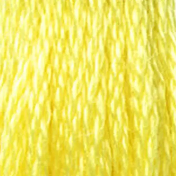 Vyšívacia niť, DMC Mouliné (rozdelená, 6 vlákien), 8 m - 339-307, Lemon