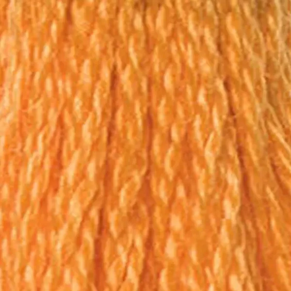 Vyšívacia niť, DMC Mouliné (rozdelená, 6 vlákien), 8 m - 352-740, Tangerine