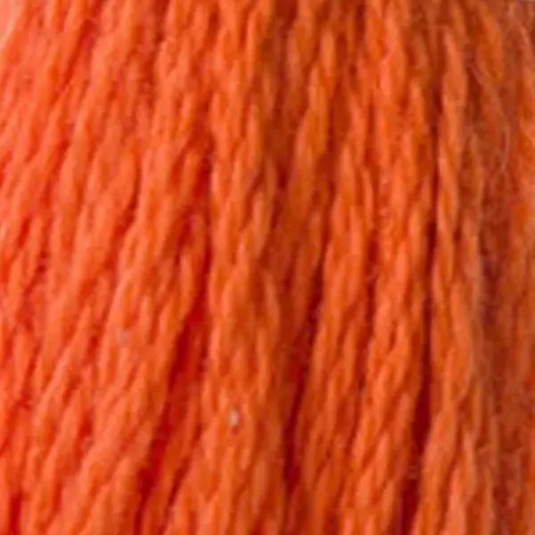 Vyšívacia niť, DMC Mouliné (rozdelená, 6 vlákien), 8 m - 355-946, Burnt Orange - MED