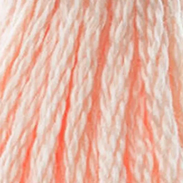 Vyšívacia niť, DMC Mouliné (rozdelená, 6 vlákien), 8 m - 357-967, Peach - LT