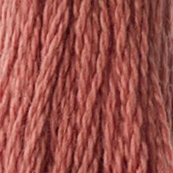 Vyšívacia niť, DMC Mouliné (rozdelená, 6 vlákien), 8 m - 393-356, Terra Cotta - MED