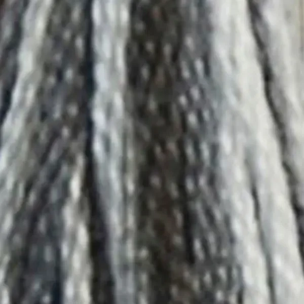 Vyšívacia niť, DMC Mouliné (rozdelená, 6 vlákien), 8 m - 500-53, Variegated - Steel Grey