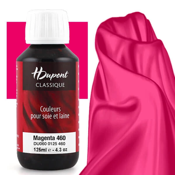 Naparovacia farba na hodváb H Dupont Classique 125 ml - 460 purpurová, magenta