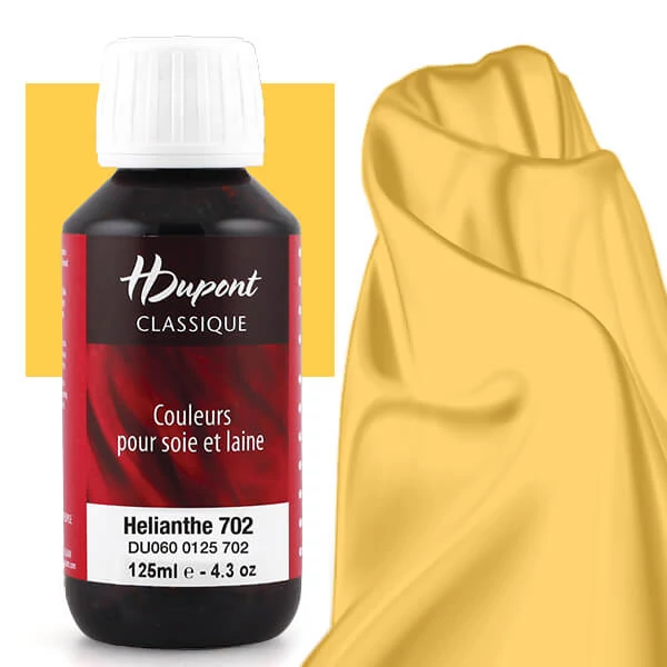 Naparovacia farba na hodváb H Dupont Classique 125 ml - 702 slnečnica, sunflower