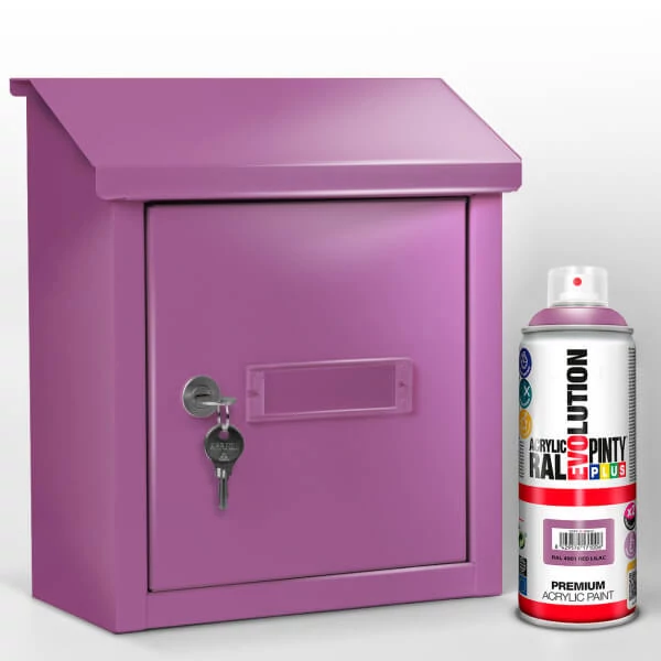 Akrylová farba v spreji, EVOLUTION lesklá, 400 ml - RAL4001 red lilac