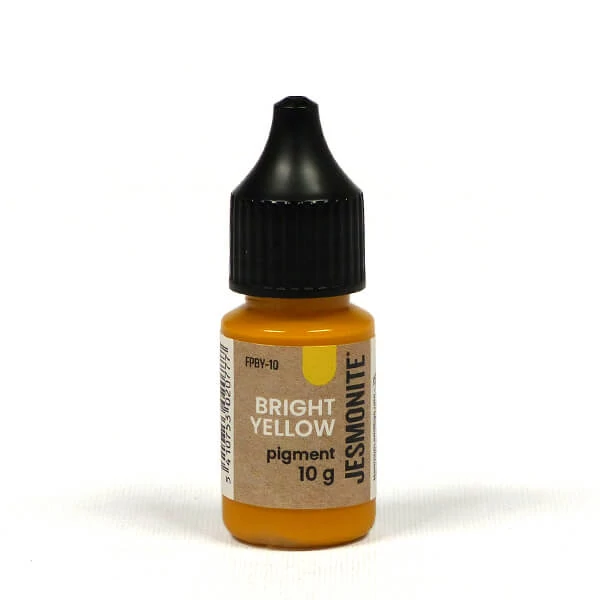 Pigment do akrylátovej živice Jesmonite, 10 g - žiarivo žltý