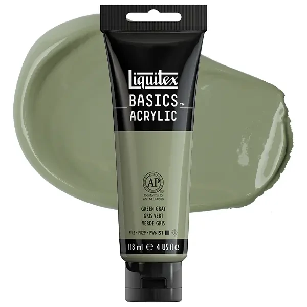 Akrylová farba Liquitex Basics, 118 ml - 205, green gray