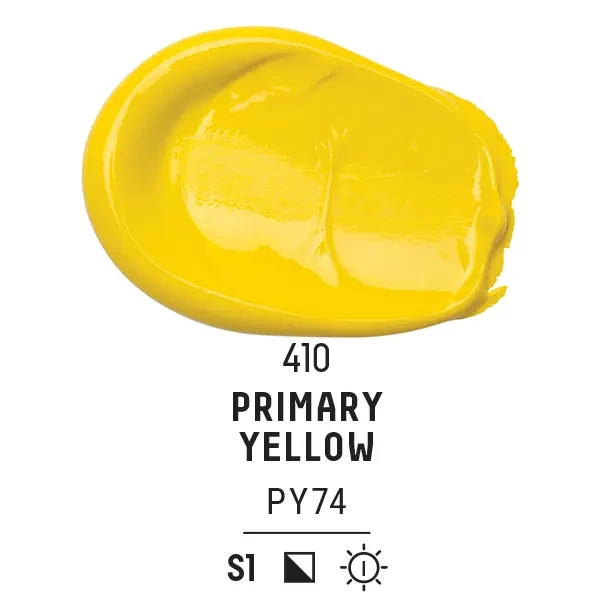 Akrylová farba Liquitex Basics, 22 ml - 410, primary yellow