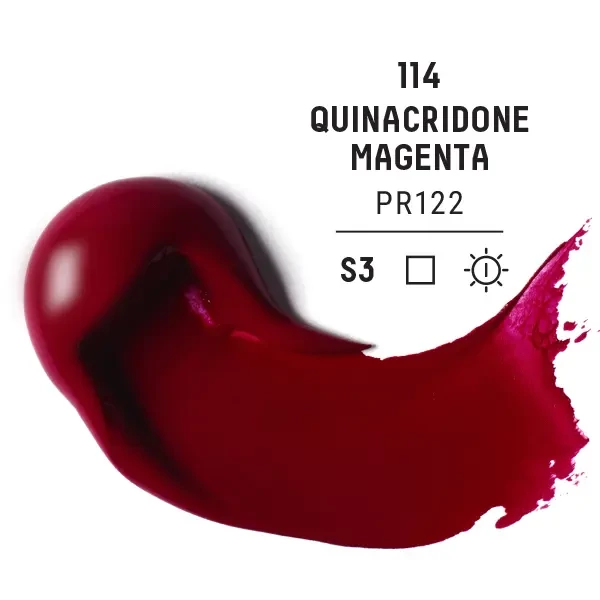 Akrylová farba Liquitex Heavy Body, 59 ml - 114, quinacridone magenta