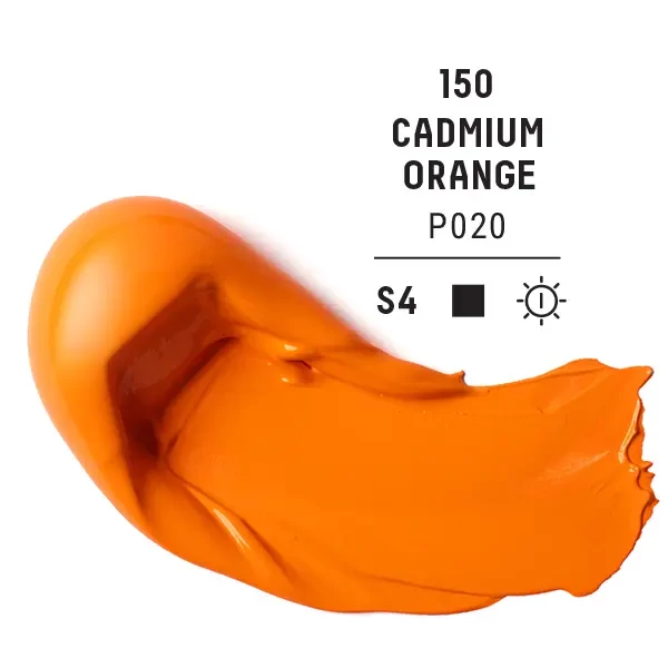 Akrylová farba Liquitex Heavy Body, 59 ml - 150, cadmium orange