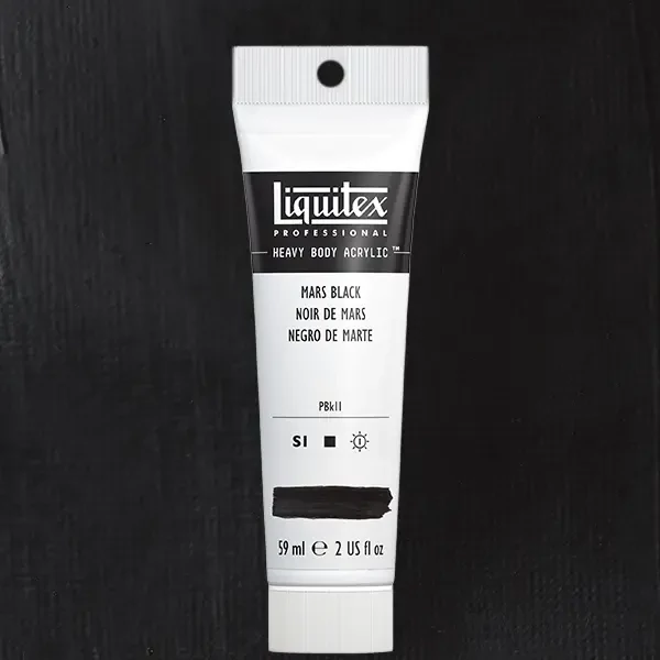 Akrylová farba Liquitex Heavy Body, 59 ml - 276, mars black
