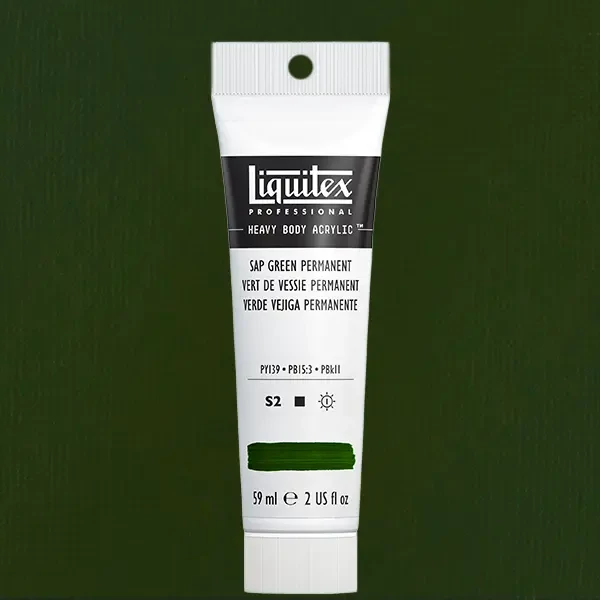Akrylová farba Liquitex Heavy Body, 59 ml - 315, sap green permanent