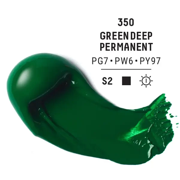 Akrylová farba Liquitex Heavy Body, 59 ml - 350, green deep permanent