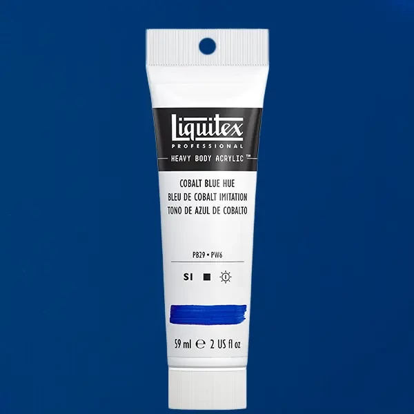 Akrylová farba Liquitex Heavy Body, 59 ml - 381, cobalt blue hue