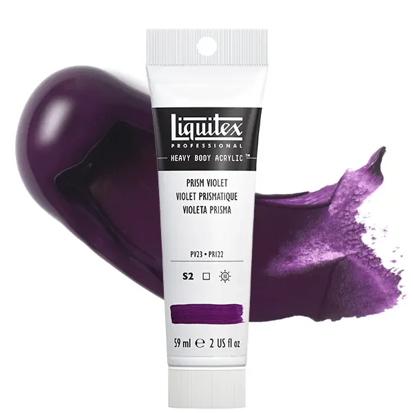 Akrylová farba Liquitex Heavy Body, 59 ml - 391, prism violet