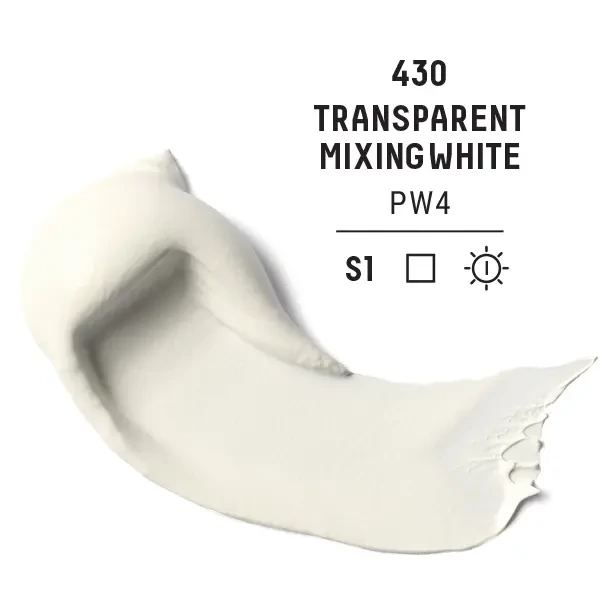 Akrylová farba Liquitex Heavy Body, 59 ml - 430, transparent mixing white