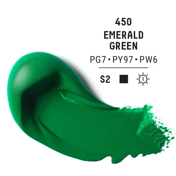 Akrylová farba Liquitex Heavy Body, 59 ml - 450, emerald green