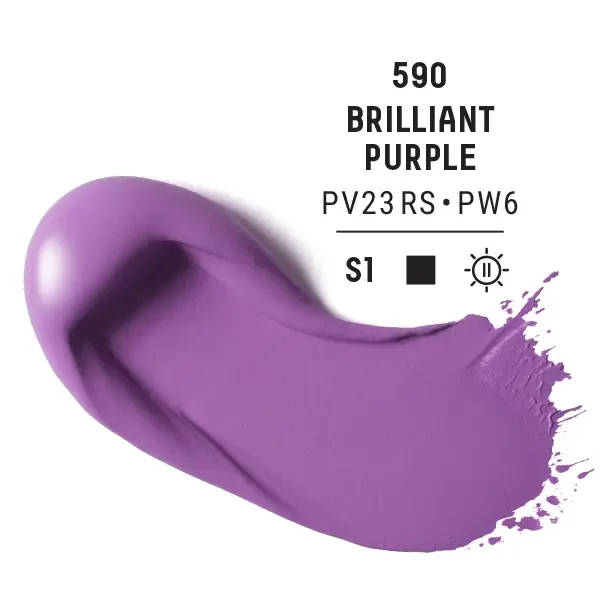 Akrylová farba Liquitex Heavy Body, 59 ml - 590, brilliant purple