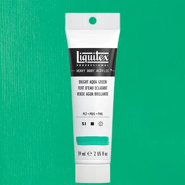 Akrylová farba Liquitex Heavy Body, 59 ml - 660, bright aqua green