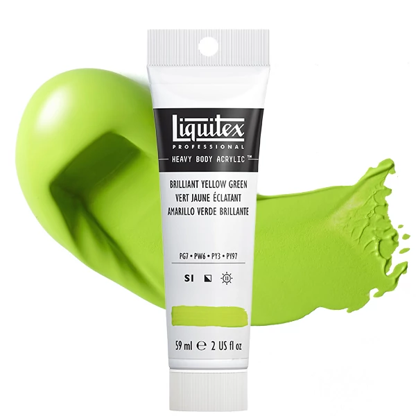 Akrylová farba Liquitex Heavy Body, 59 ml - 840, brilliant yellow green