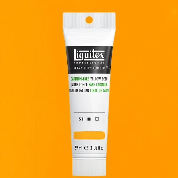 Akrylová farba Liquitex Heavy Body, 59 ml - 891, cadmium-free yellow deep