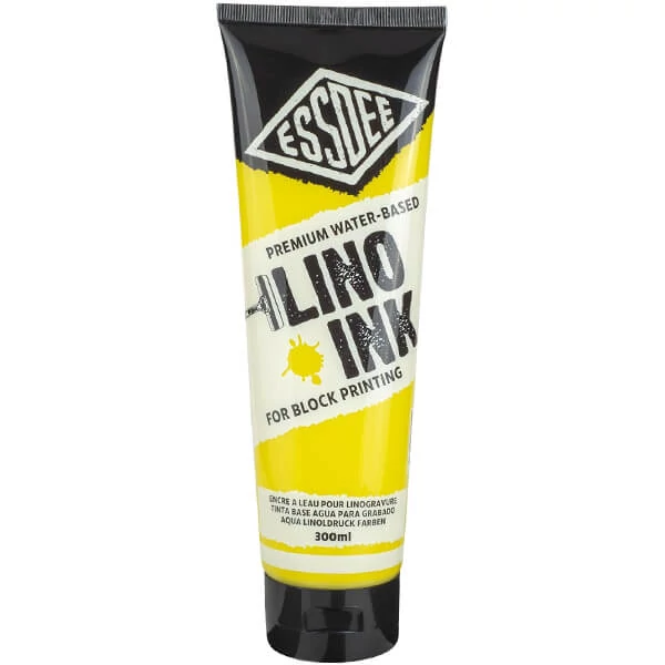 Linorytová farba Essdee Lino Ink, 300 ml, na vodnej báze - 20 lemon yellow