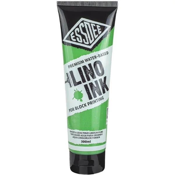 Linorytová farba Essdee Lino Ink, 300 ml, na vodnej báze - 21 leaf green