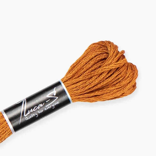 Vyšívacia niť, Luca'S Stranded Cotton, 8 m - 401 (Puppets-7370 / DMC-301 / Anchor-1049)
