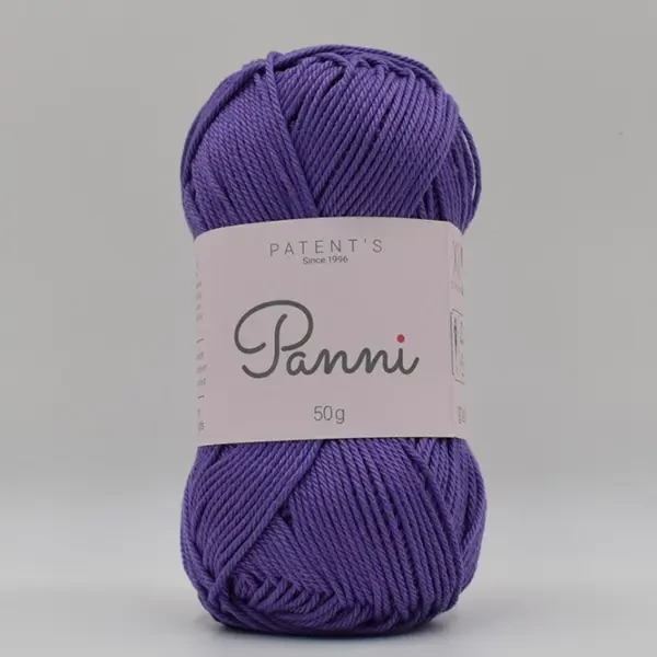 Bavlnená priadza Panni, 50 g - 034, viola (Catania 113)