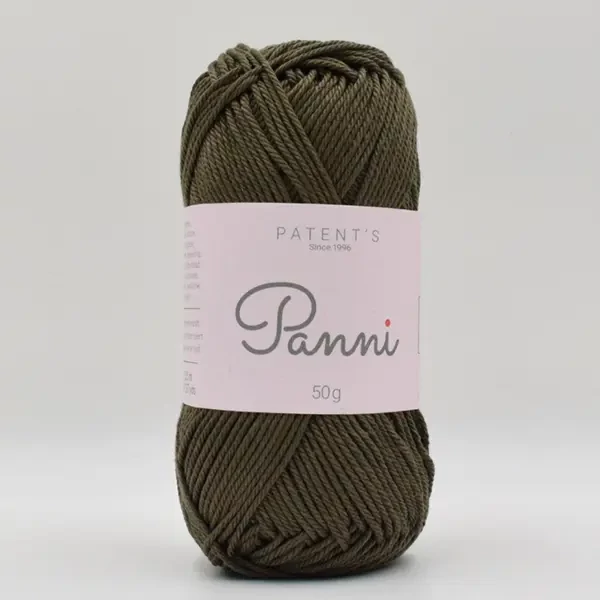 Bavlnená priadza Panni, 50 g - 074, terénová farba (Catania 414)