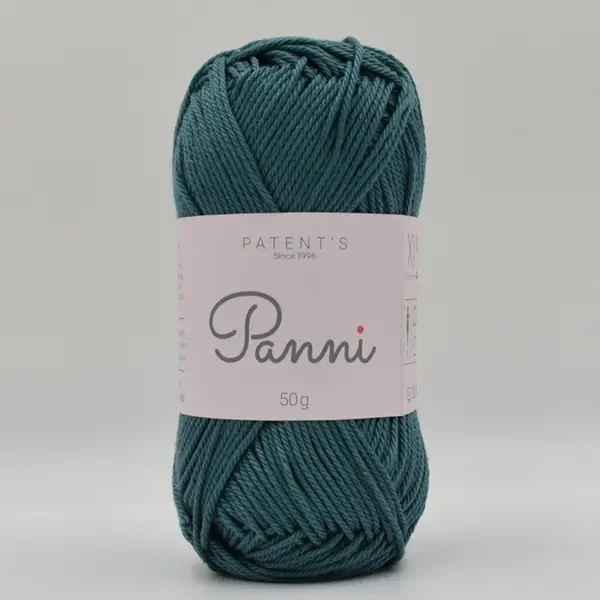 Bavlnená priadza Panni, 50 g - 079, benzín (Catania 391)