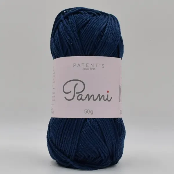 Bavlnená priadza Panni, 50 g - 087, jeans (Catania 164)
