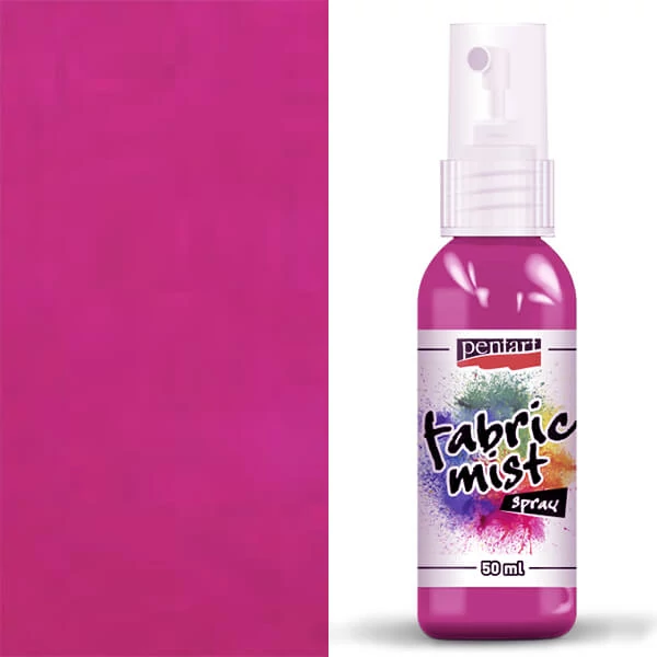 Farba na textil v spreji Pentart, 50 ml - pink