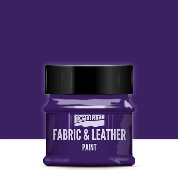 Farba na textil a kožu Pentart, 50 ml - fialová