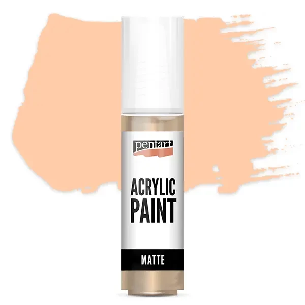 Matná akrylová farba Pentart, 20 ml - púdrová