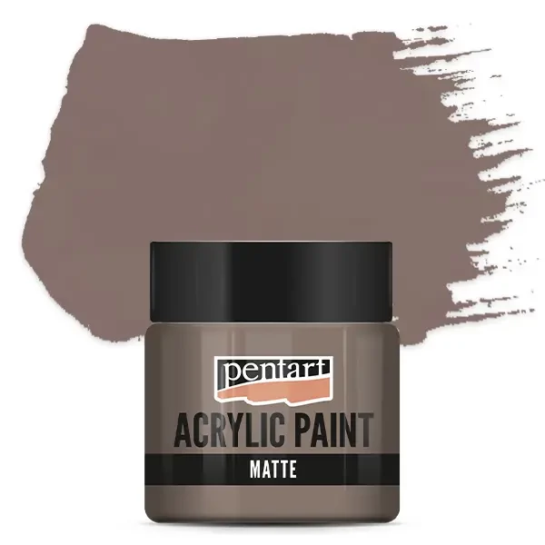 Matná akrylová farba Pentart, 50 ml - pastelová fialová