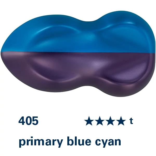Farba do retušovacieho pištoľa Schmincke AERO COLOR Professional, 28 ml - 405, primary blue cyan