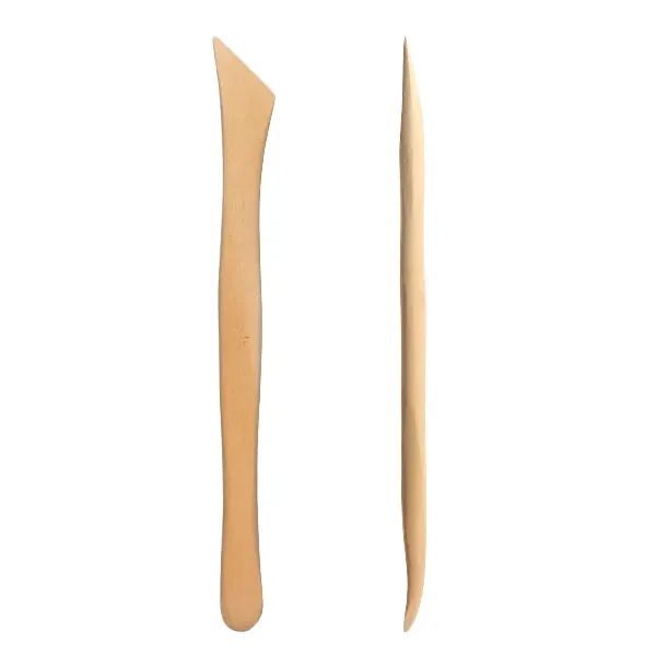 Modelovací nástroj z dreva, prírodné drevo, 20 cm - 18