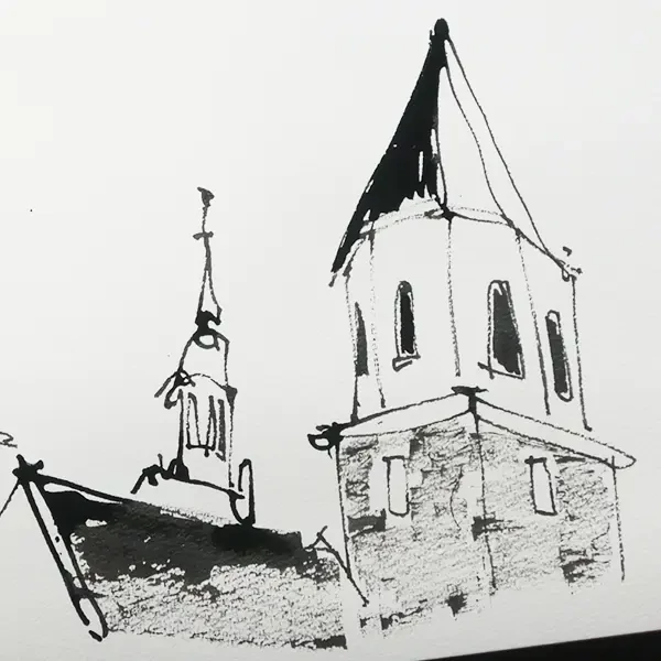 Sada kaligrafických bambusových pier, 3 ks