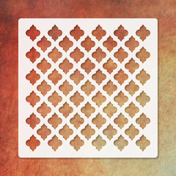 Textúrovacia 3D šablóna, 9,5x9,5 cm - 016