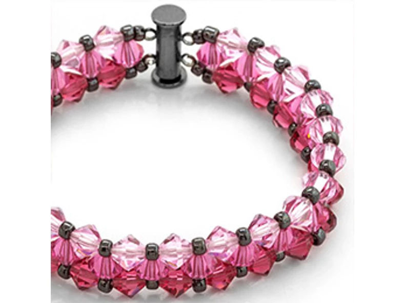 Flamingo karkötő Swarovski kristályokból