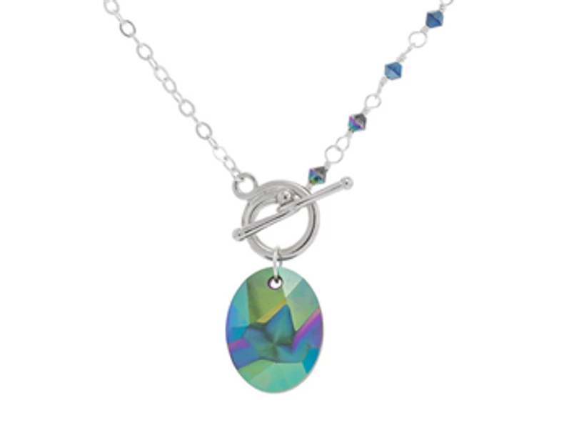 T-kapcsos Swarovski nyaklánc