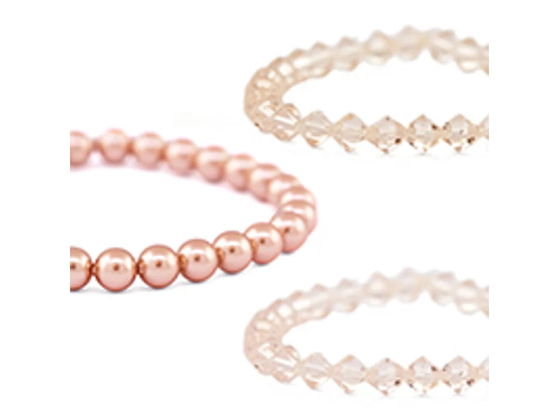 Egyszerű karkötő inspirációk Swarovski gyöngyökből