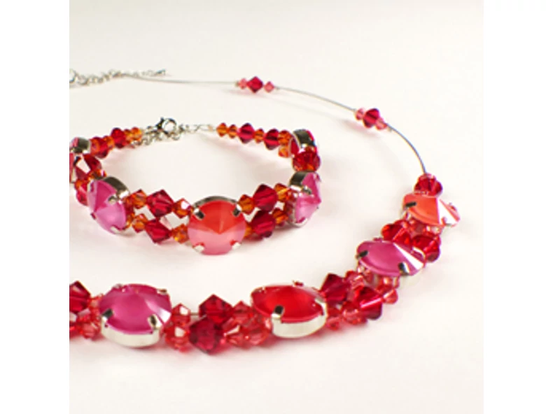 Szikrázó ötösfogat ékszerek Swarovski kristályokból