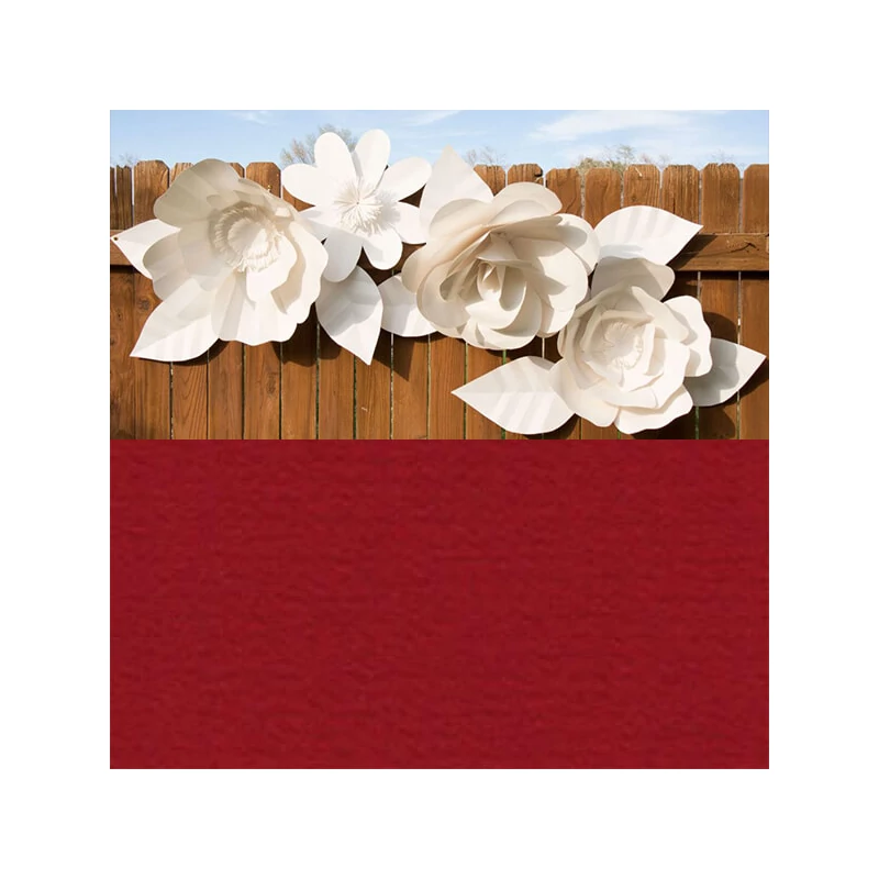 Original papier, štruktúrovaný, elegantný, 50x70 cm - 43 christmas red, vianočná červená