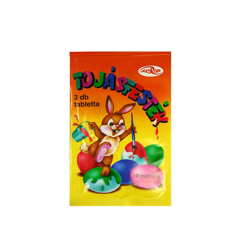 Farbivo na vajíčka - 3 tablety, 10 nálepiek