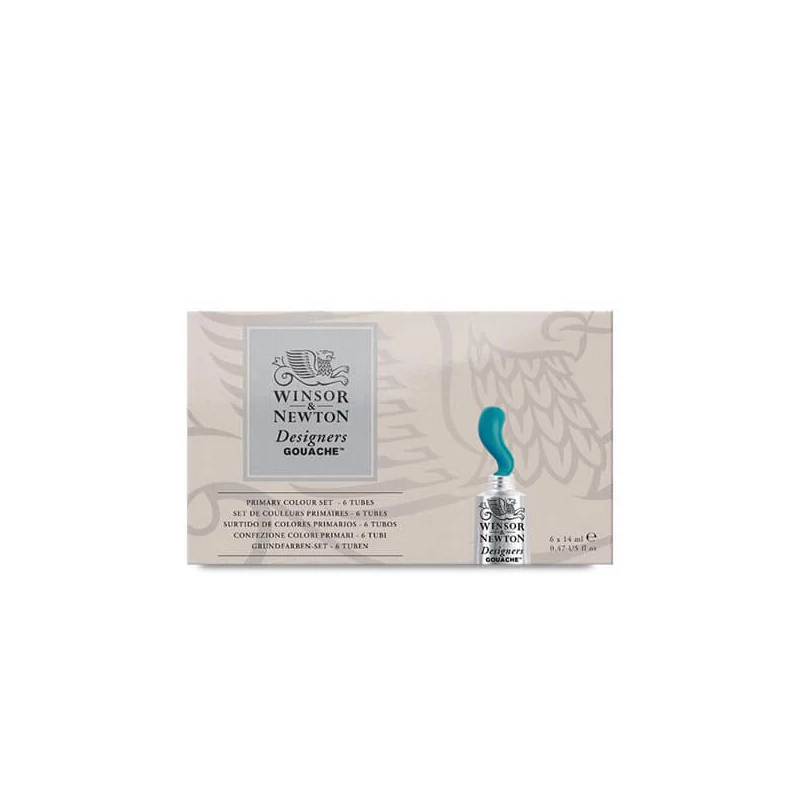 Sada gvašových farieb Winsor&Newton Designer's, 6x14 ml