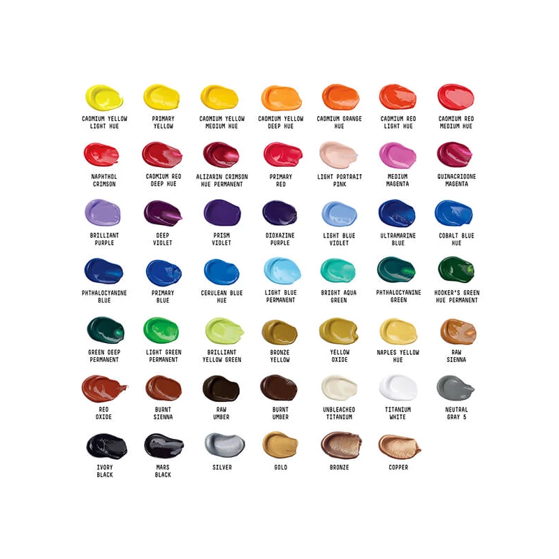 Sada akrylových farieb Liquitex Basics - 48x22 ml