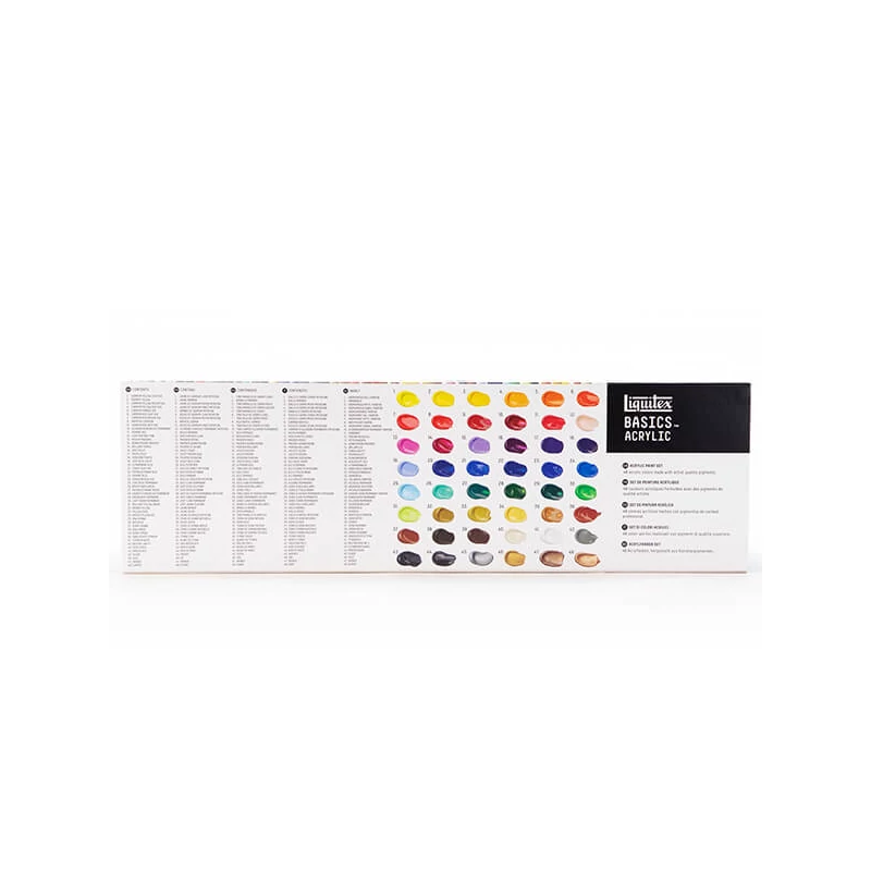 Sada akrylových farieb Liquitex Basics - 48x22 ml