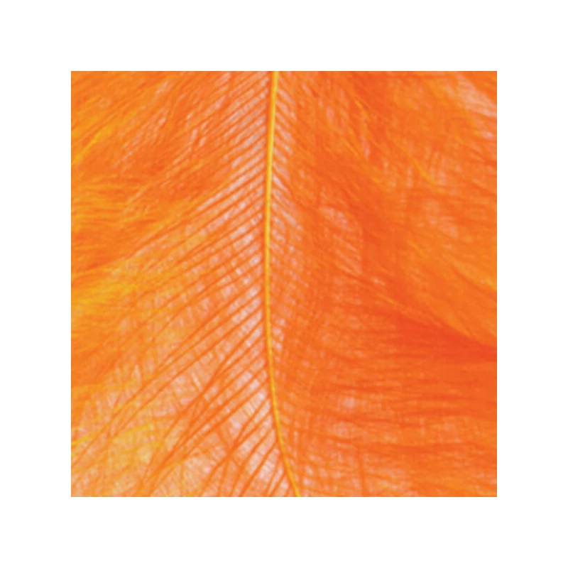 Marabu perie - oranžové, 8-10 cm, 22 ks/bal